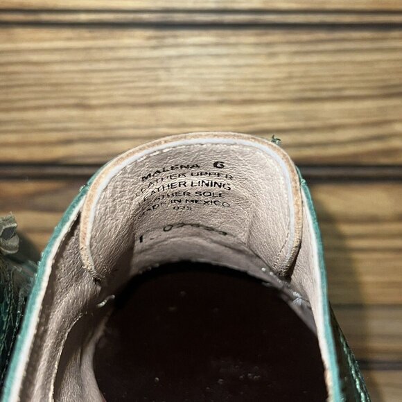 Freebird by Steven Malena Size 6 Leather Clogs Mules Slip On Shoes Oxfords NEW - Picture 8 of 9